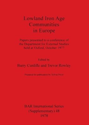 bokomslag Lowland Iron Age Communities in Europe