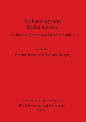 bokomslag Archaeology and Italian Society