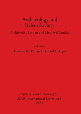 bokomslag Archaeology and Italian Society