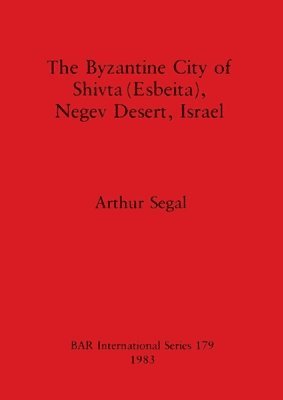 Arthur Segal - Byzantine city of Shivta (Esbeita) Negev Desert Israel, Häftad