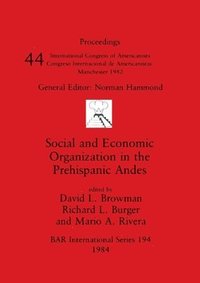 bokomslag Social and Economic Organization in the Prehispanic Andes