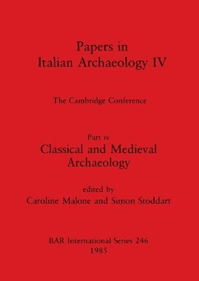 bokomslag Papers in Italian Archaeology IV