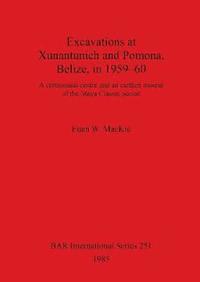 bokomslag Excavations at Xunantunich and Pomona Belize in 1959-1960