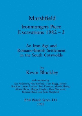 bokomslag Marshfield: Ironmongers Piece excavations 1982-3
