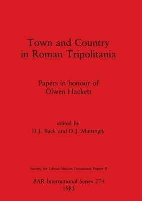 bokomslag Town and Country in Roman Tripolitania