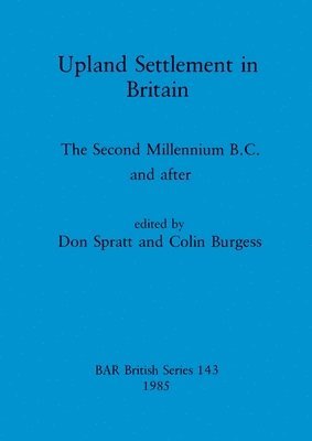 bokomslag Upland Settlement in Britain