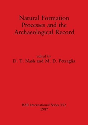 Natural Formation Pprocesses and the Archaeological Record 1