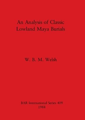 bokomslag An Analysis of Classic Lowland Maya Burials