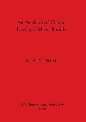 bokomslag Analysis of Classic Lowland Maya Burials