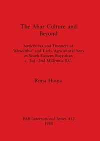 bokomslag Ahar Culture and Beyond