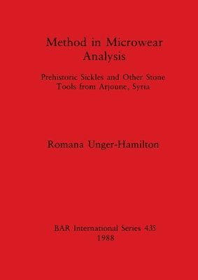 bokomslag Method in Microwear Analysis