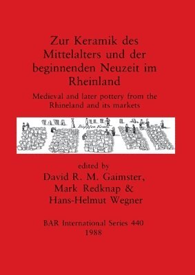 bokomslag Zur Keramik des Mittelalters und der Beginnenden Neuzeit im Rheinland