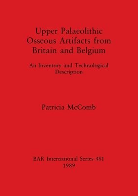 bokomslag Upper Paleolithic Osseous Artifacts from Britain and Belgium