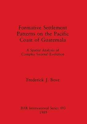 bokomslag Formative Settlement Patterns on the Pacific Coast of Guatemala