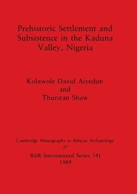 bokomslag Prehistoric Settlement and Subsistence in the Kadura Valley, Nigeria