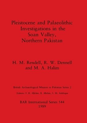 bokomslag Pleistocene and Palaeolithic Investigations in the Soan Valley, Northern Pakistan