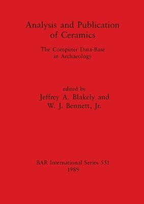 Analysis and Publication of Ceramics 1