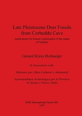 bokomslag Late Pleistocene Deer Fossils from Corbeddu Cave