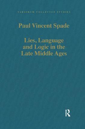 bokomslag Lies, Language and Logic in the Late Middle Ages