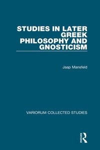 bokomslag Studies in Later Greek Philosophy and Gnosticism