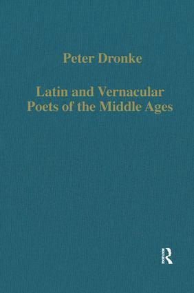 Latin and Vernacular Poets of the Middle Ages 1