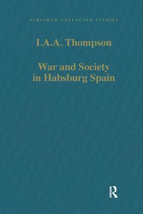War and Society in Habsburg Spain 1