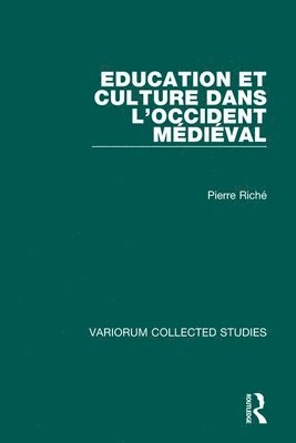 bokomslag Education et culture dans lOccident mdival