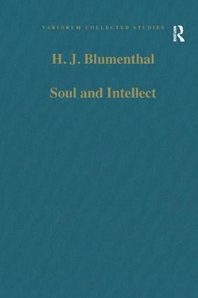 bokomslag Soul and Intellect