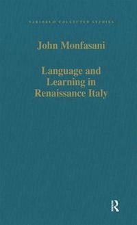 bokomslag Language and Learning in Renaissance Italy