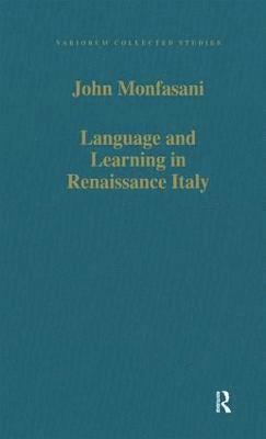 Language and Learning in Renaissance Italy