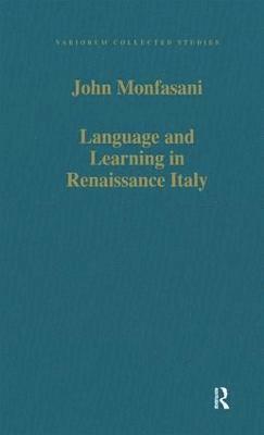 Language and Learning in Renaissance Italy 1