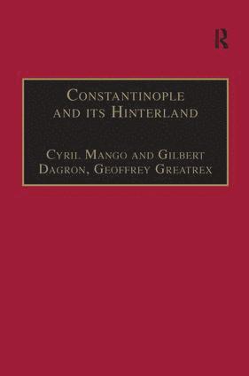 Constantinople and its Hinterland 1