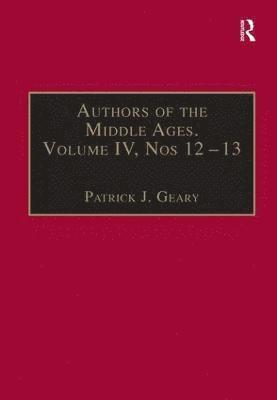 bokomslag Authors of the Middle Ages, Volume IV, Nos 1213