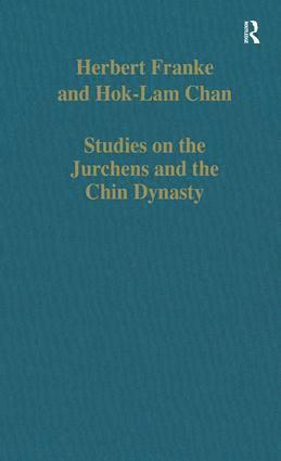 bokomslag Studies on the Jurchens and the Chin Dynasty