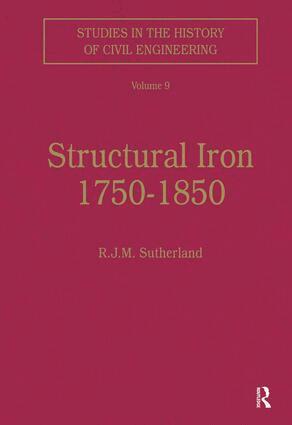 R.J.M. Sutherland - Structural Iron 1750–1850, Inbunden