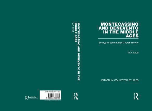 Montecassino and Benevento in the Middle Ages 1