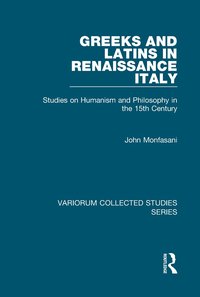 bokomslag Greeks and Latins in Renaissance Italy