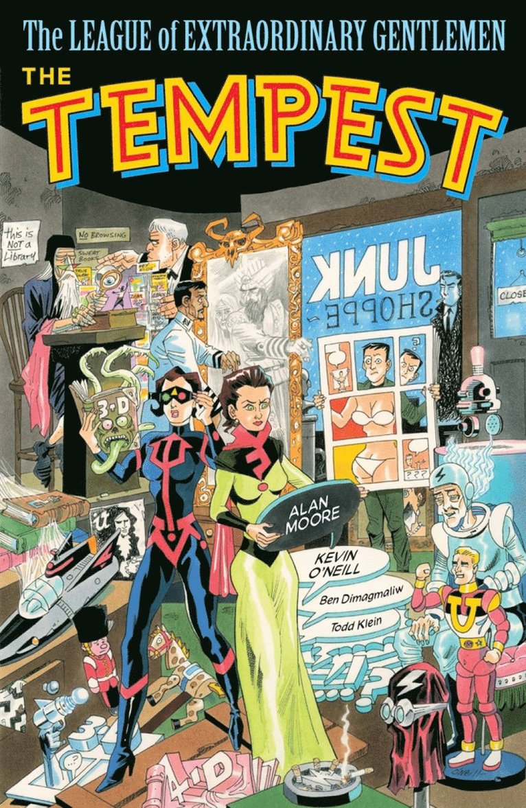 Alan Moore, Kevin O'Neill - League of Extraordinary Gentlemen Volume 4: The Tempest, Inbunden