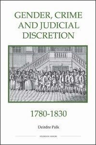 bokomslag Gender, Crime and Judicial Discretion, 1780-1830