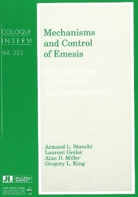 bokomslag Mechanisms & Control of Emesis