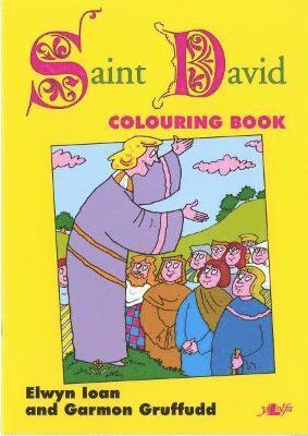 Welsh Heroes Colouring Book - Saint David 1