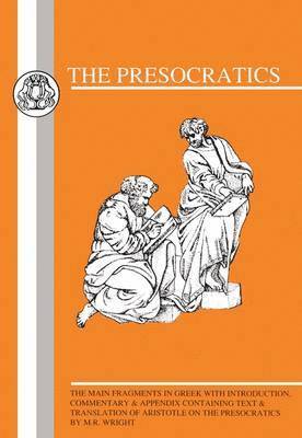 M. R. Wright, M. R. Wright - Presocratics, Häftad