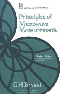 bokomslag Principles of Microwave Measurements