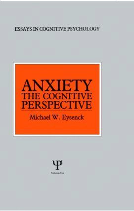 Michael W. Eysenck - Anxiety, Inbunden