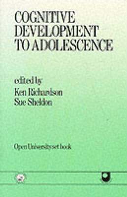 Sheldon Richardson - Cognitive Development To Adolescence, Häftad