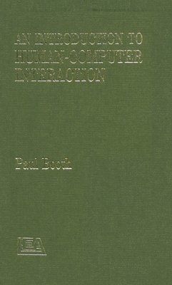 Paul Booth, Booth., Booth - An Introduction To Human-Computer Interaction, Inbunden