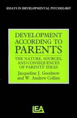 bokomslag Development According to Parents