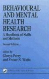 bokomslag Behavioural And Mental Health Research