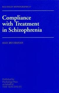 bokomslag Compliance With Treatment In Schizophrenia