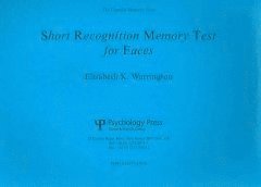 bokomslag Camden Memory Tests: Short Recognition Memory Test for Faces